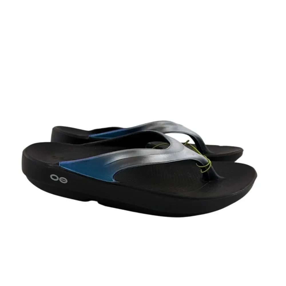 OOFOS Women's Frost OOlala Luxe Flip Flop Slippers Size 8 - Picture 3 of 10